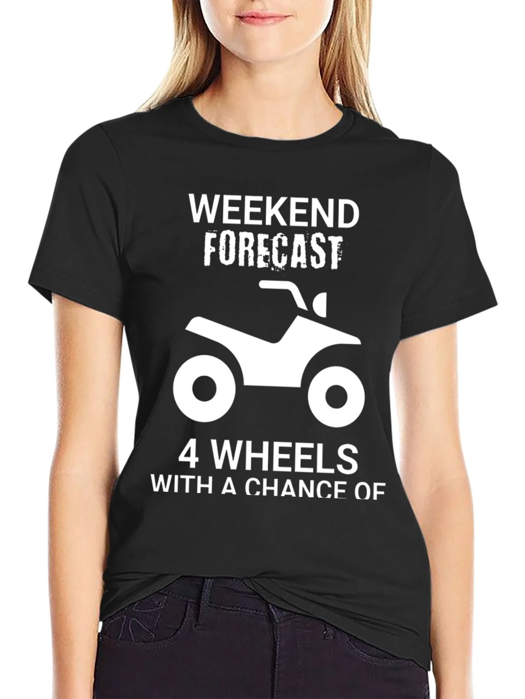 Weekend Forecast ATV T-Shirt product image 2