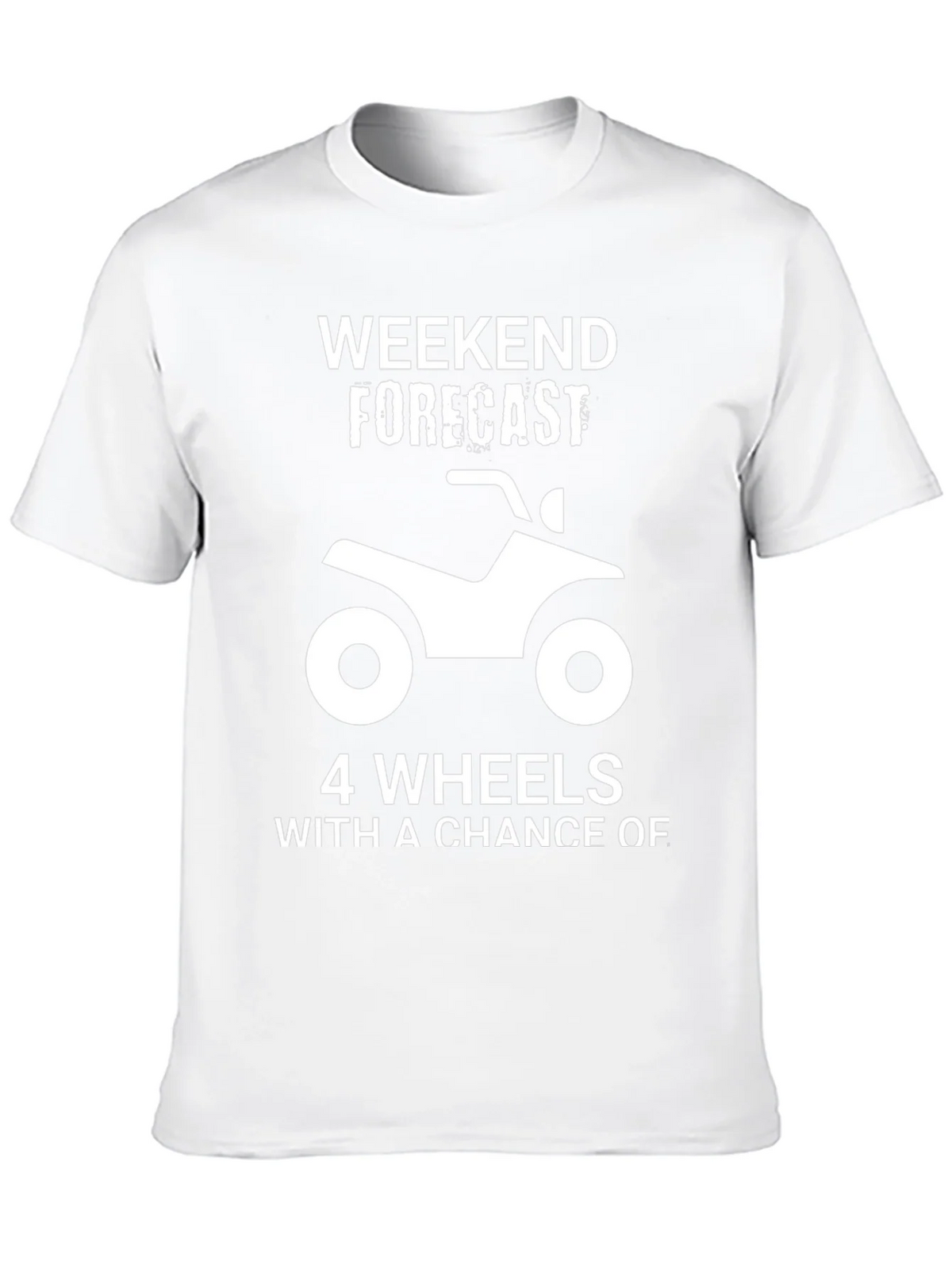 Weekend Forecast ATV T-Shirt product image 9