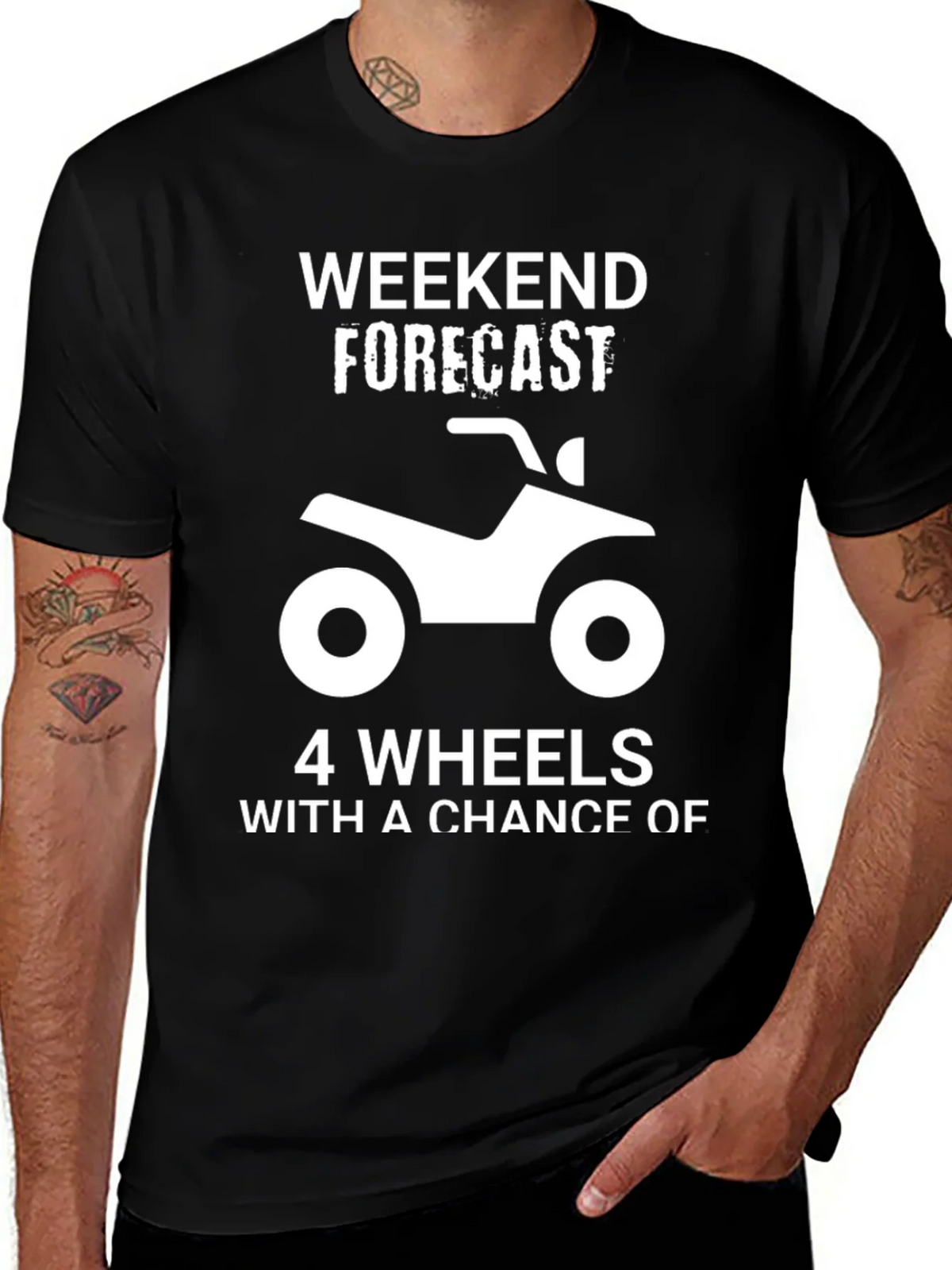 Weekend Forecast ATV T-Shirt product image 1
