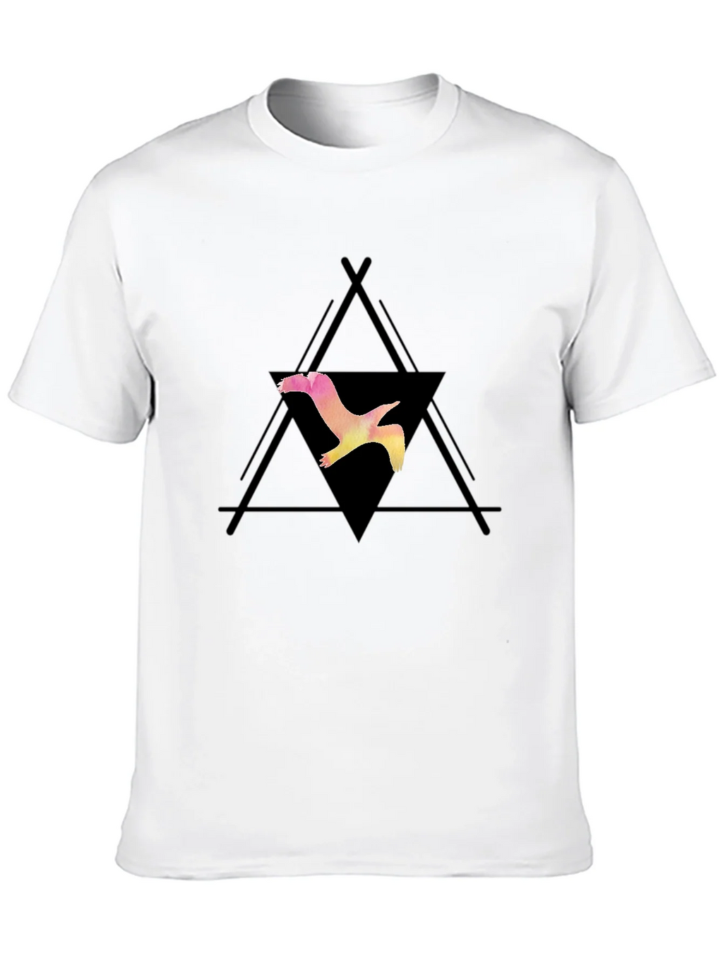 Bird Graphic Black T-Shirt product image 9