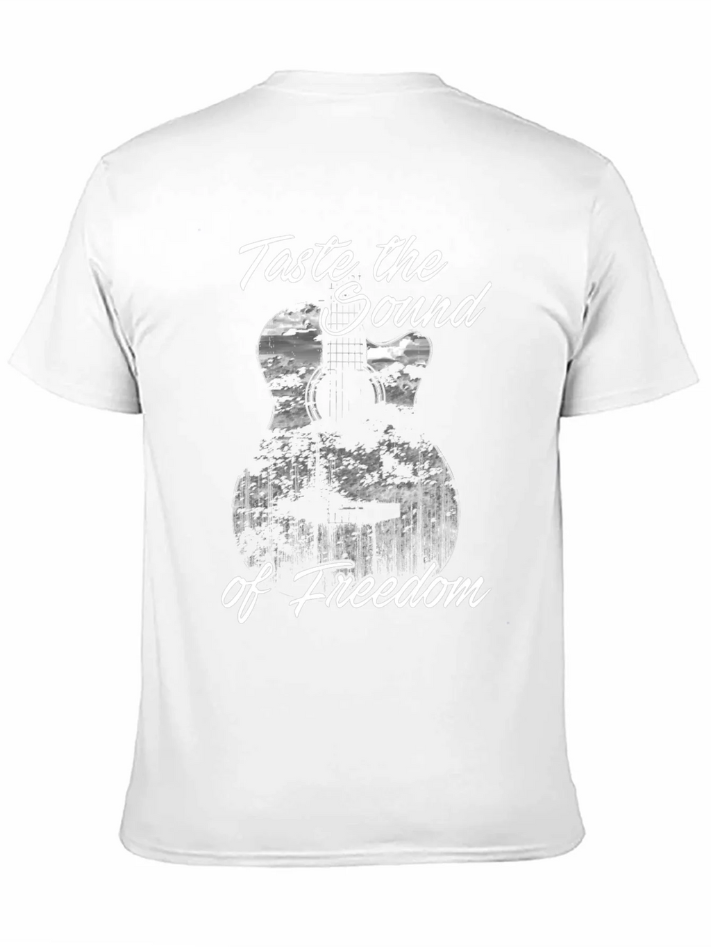 Taste the Sound of Freedom Guitar T-Shirt product image 10