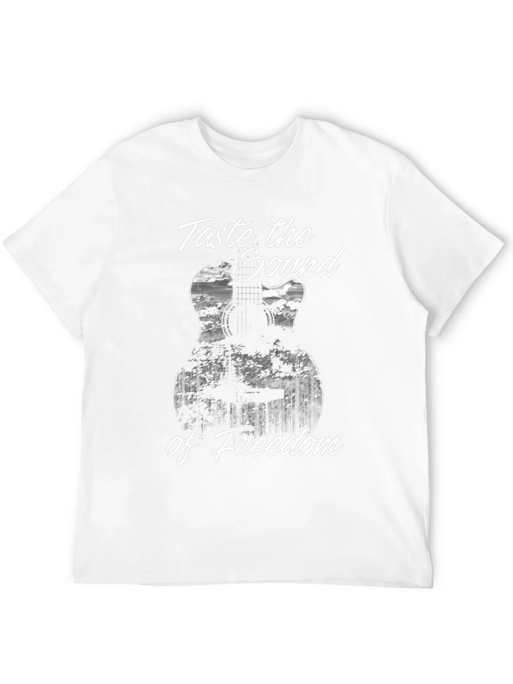 Taste the Sound of Freedom Guitar T-Shirt product image 11