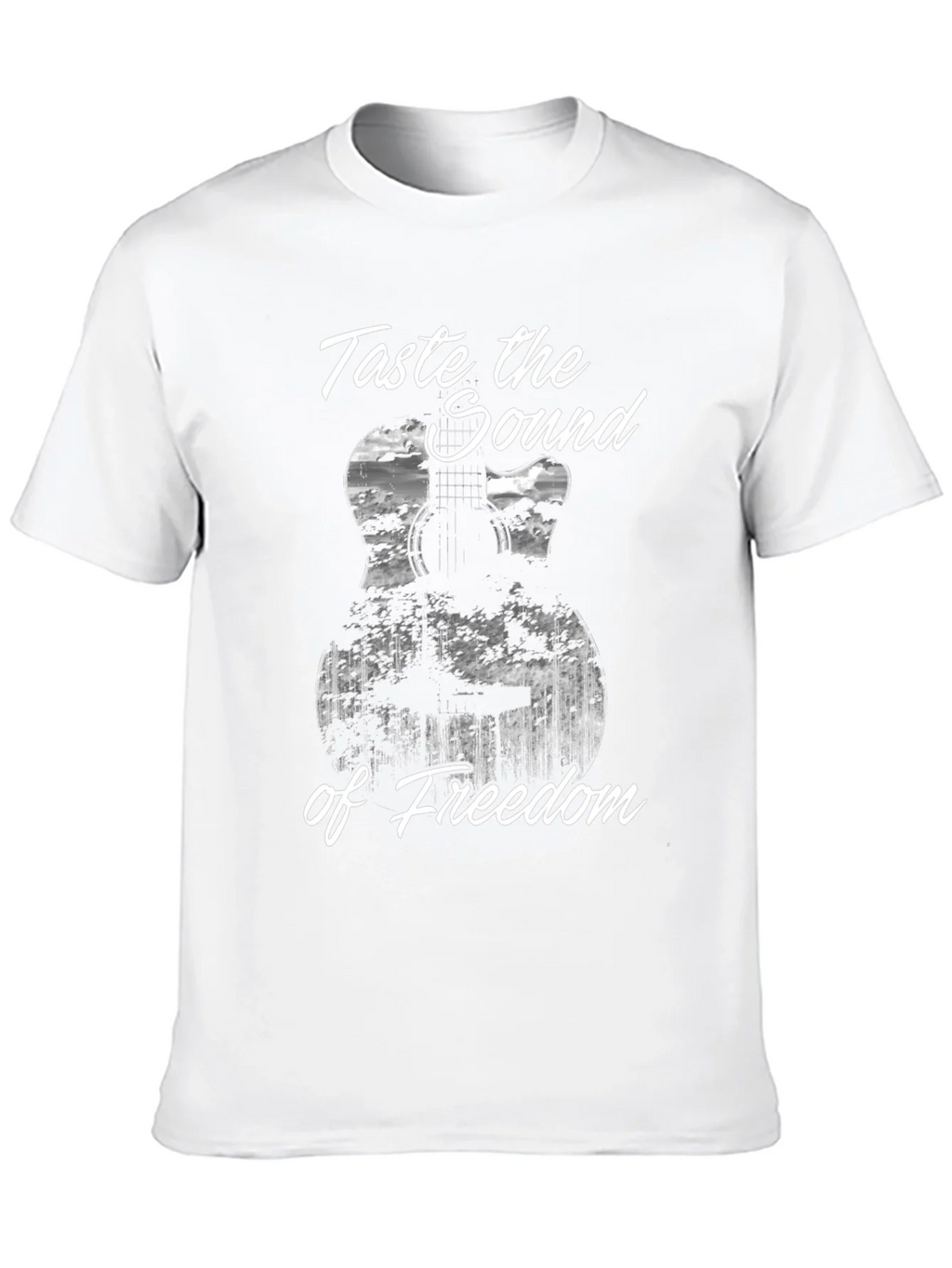 Taste the Sound of Freedom Guitar T-Shirt product image 9