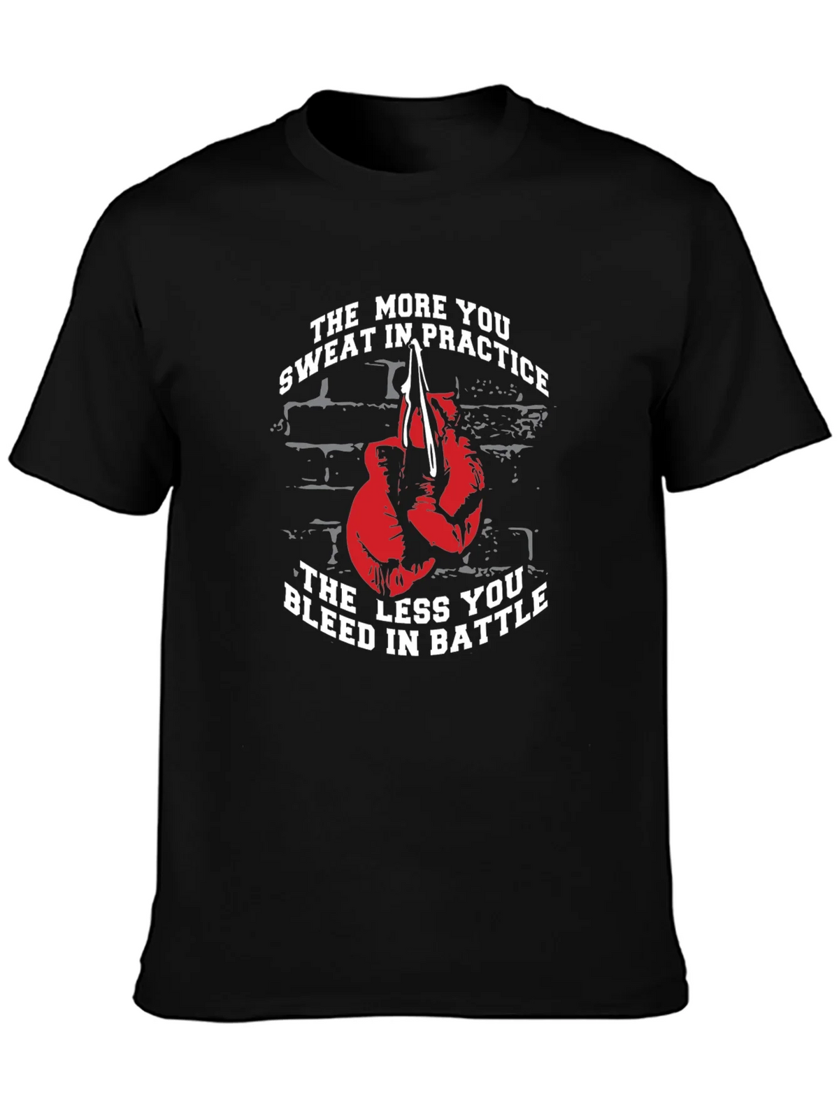 Motivational Boxing T-Shirt - Practice Makes Perfect product image 2
