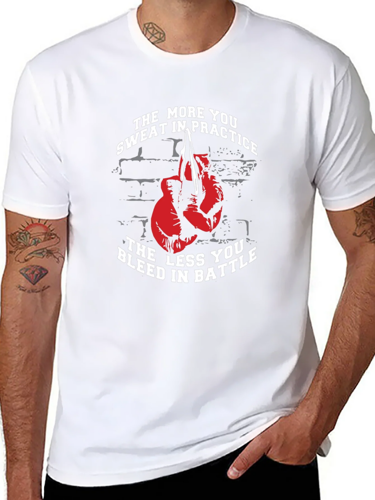Motivational Boxing T-Shirt - Practice Makes Perfect product image 4