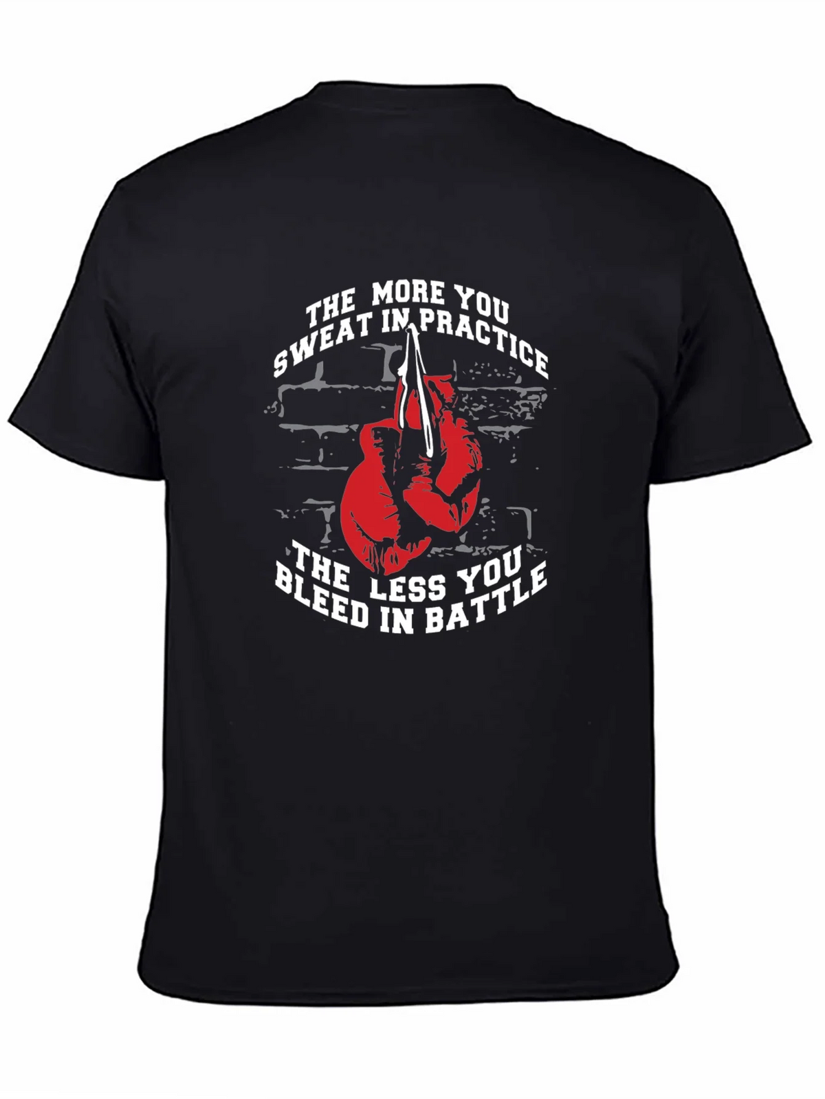 Motivational Boxing T-Shirt - Practice Makes Perfect product image 3