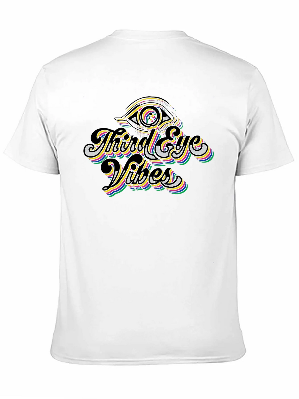 Third Eye Vibes Black Graphic Tee product image 9