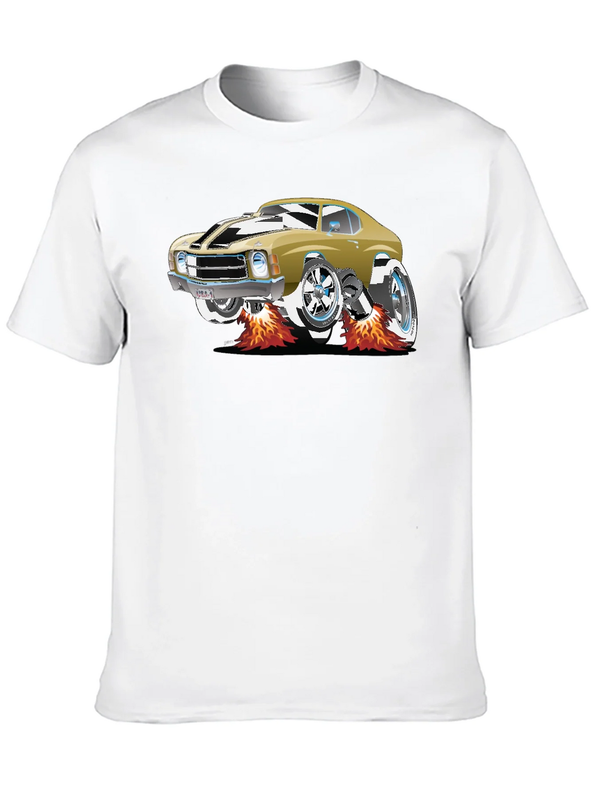 Car Graphic Tee - Black Cotton T-Shirt product image 9