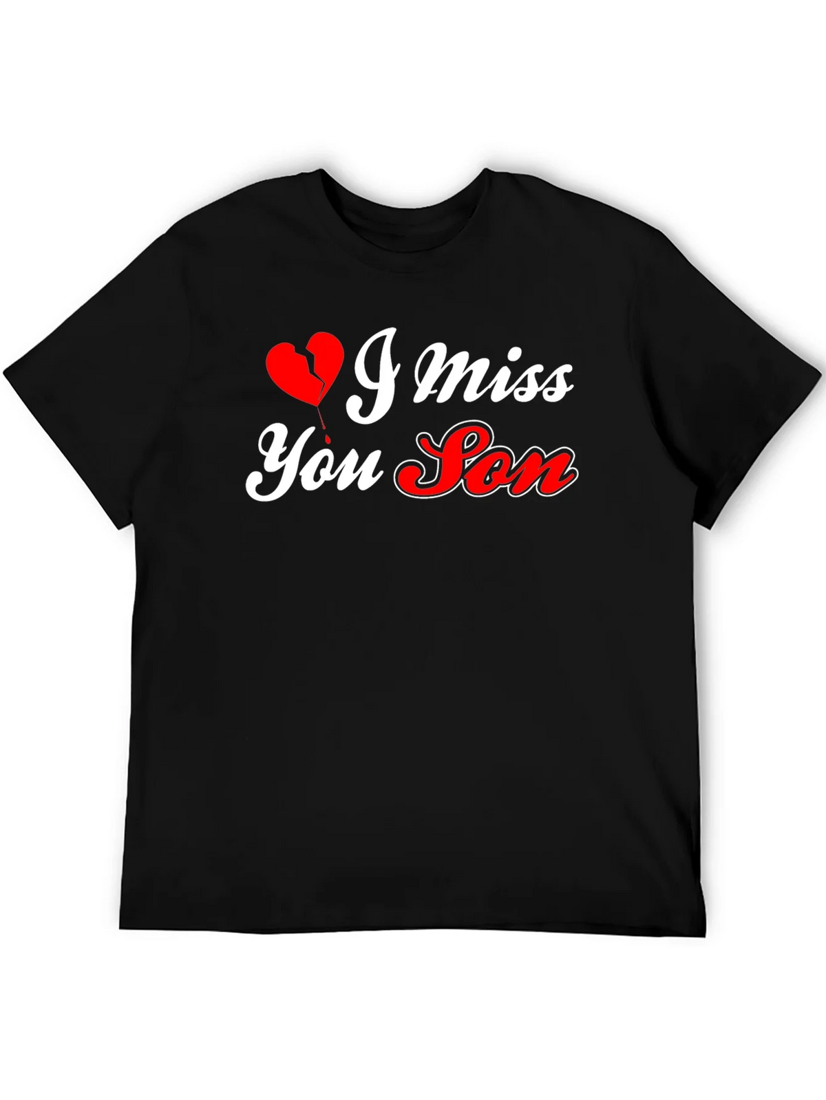 I Miss You Son Graphic T-Shirt - Comfort & Style product image 5