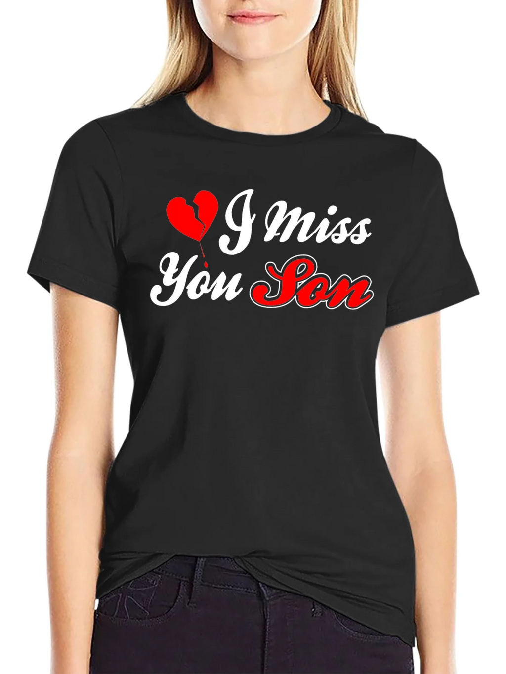 I Miss You Son Graphic T-Shirt - Comfort & Style product image 2