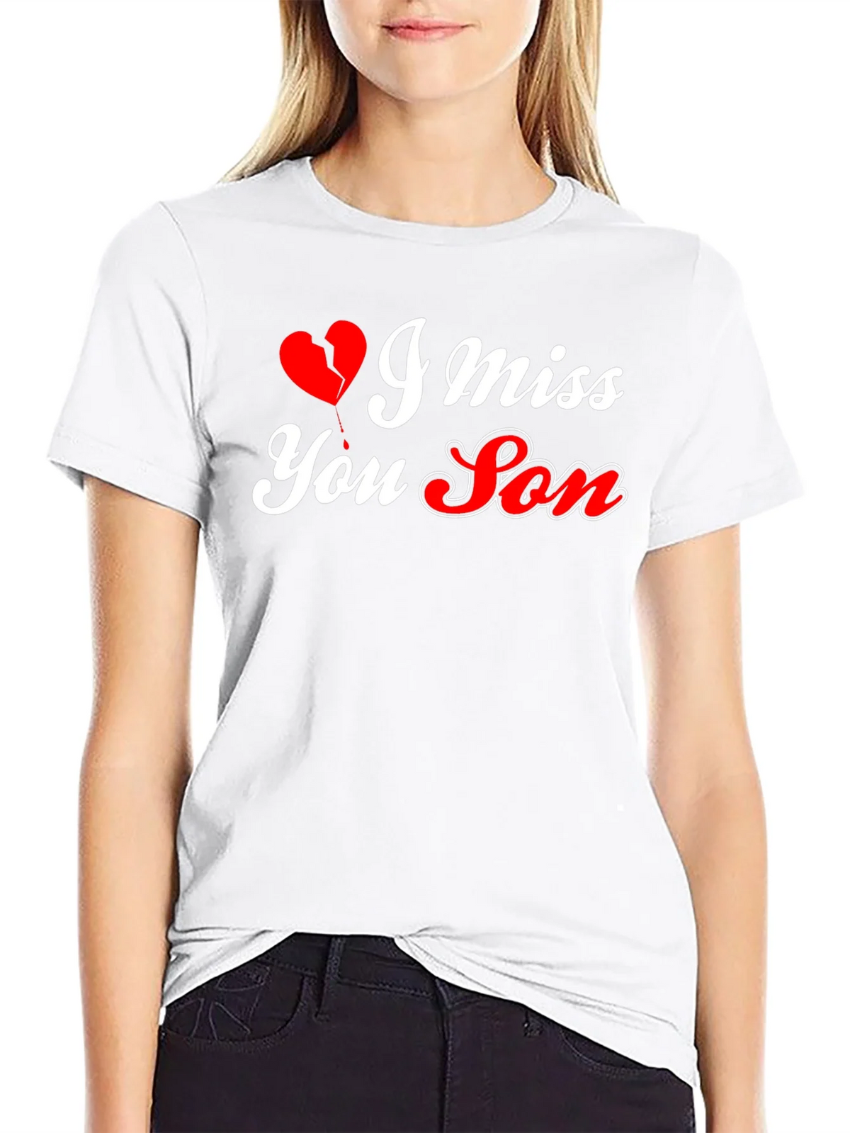 I Miss You Son Graphic T-Shirt - Comfort & Style product image 8
