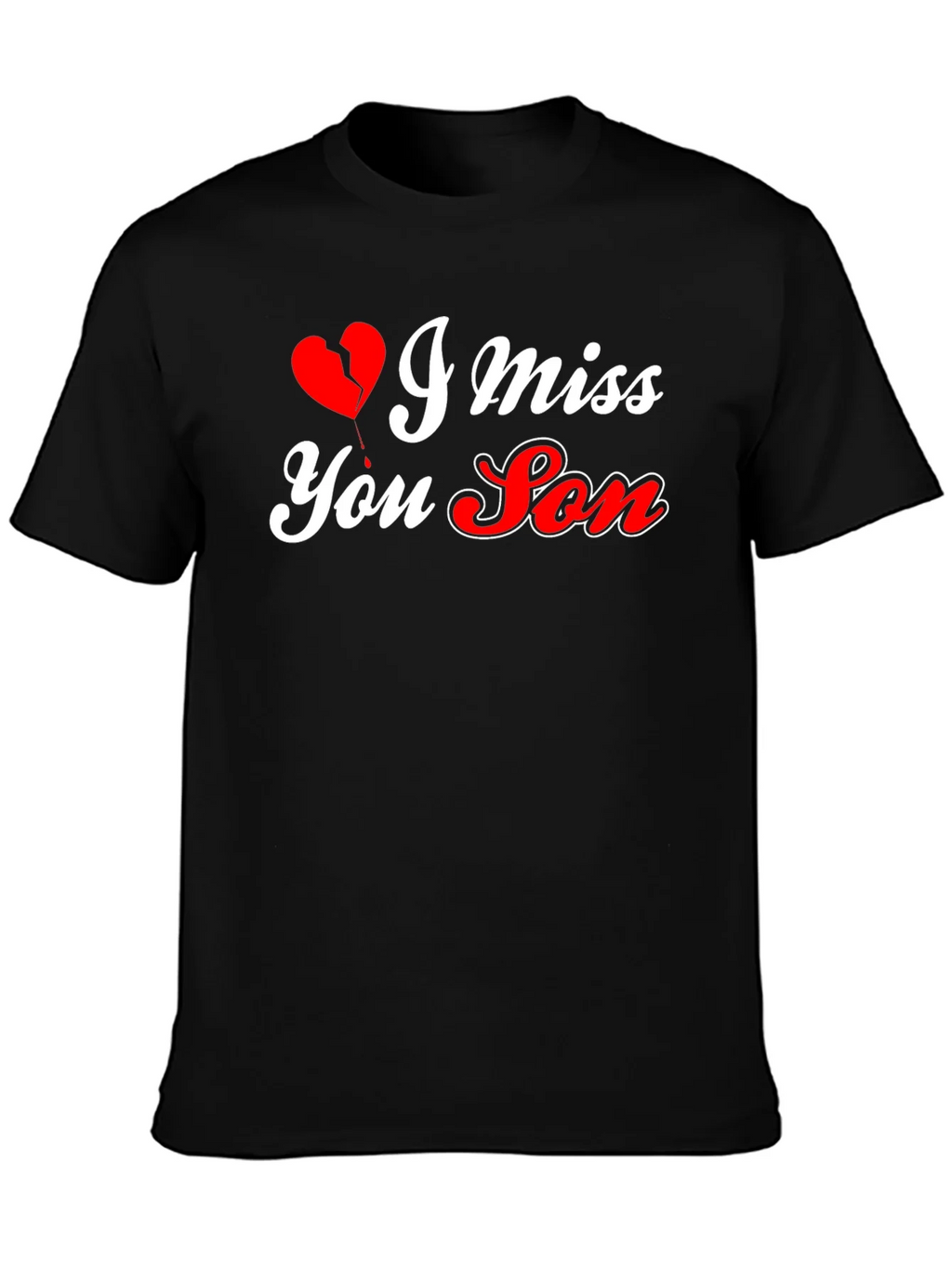 I Miss You Son Graphic T-Shirt - Comfort & Style product image 3