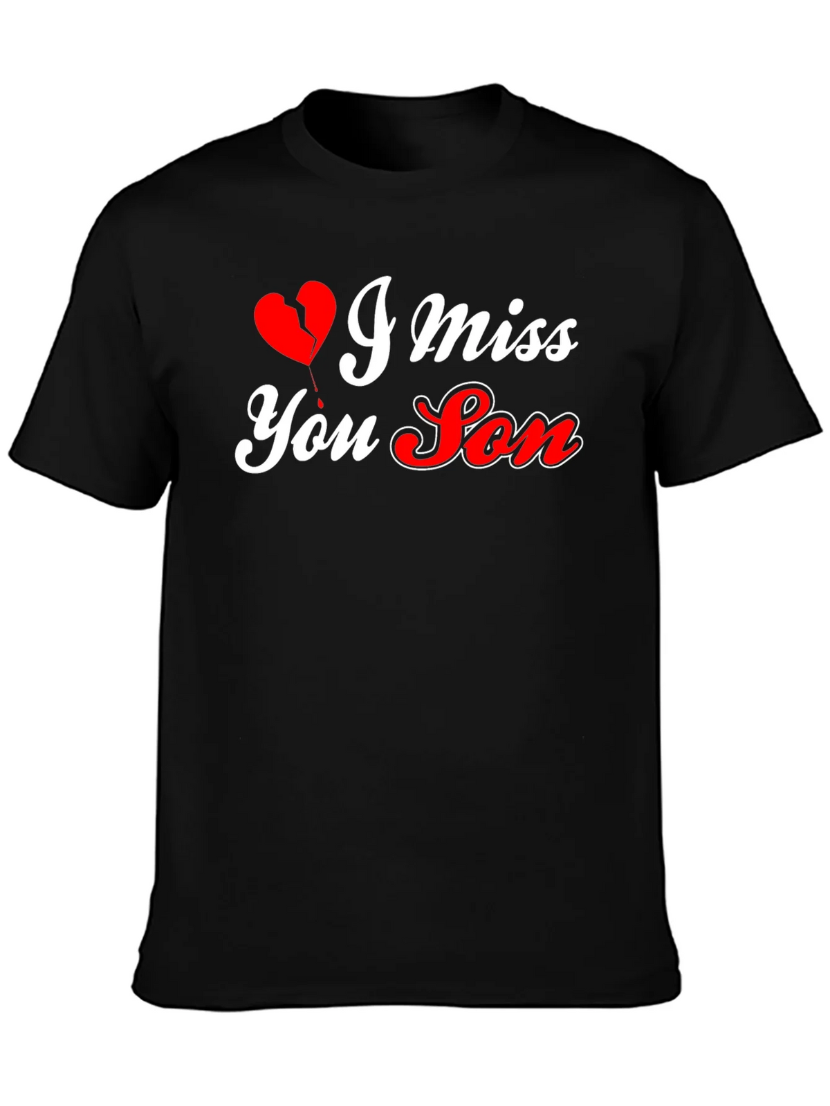 I Miss You Son Graphic T-Shirt - Comfort & Style product image 3