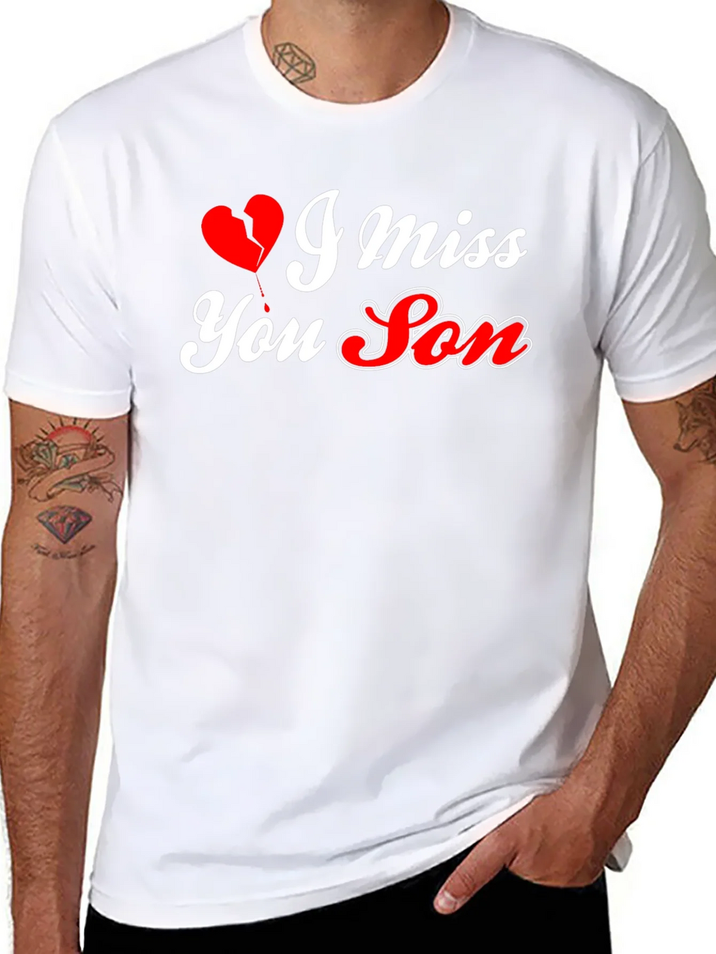 I Miss You Son Graphic T-Shirt - Comfort & Style product image 7