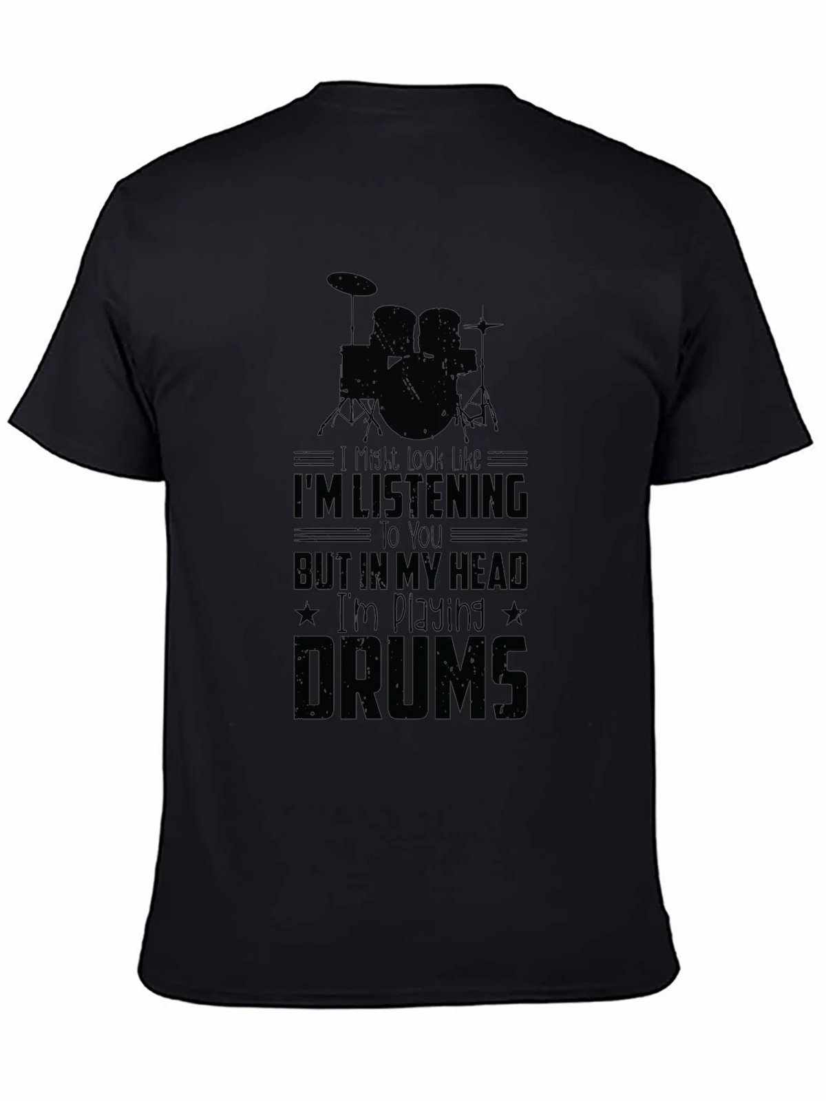 Drummer T-Shirt - Im Playing Drums! product image 4