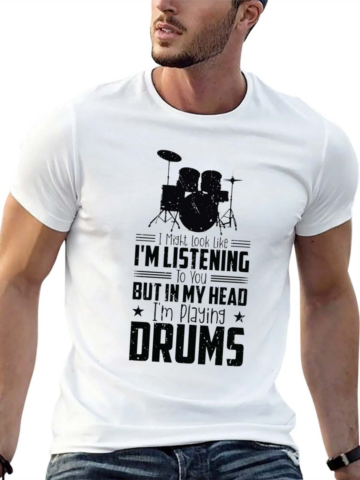 Drummer T-Shirt - Im Playing Drums! product image 12