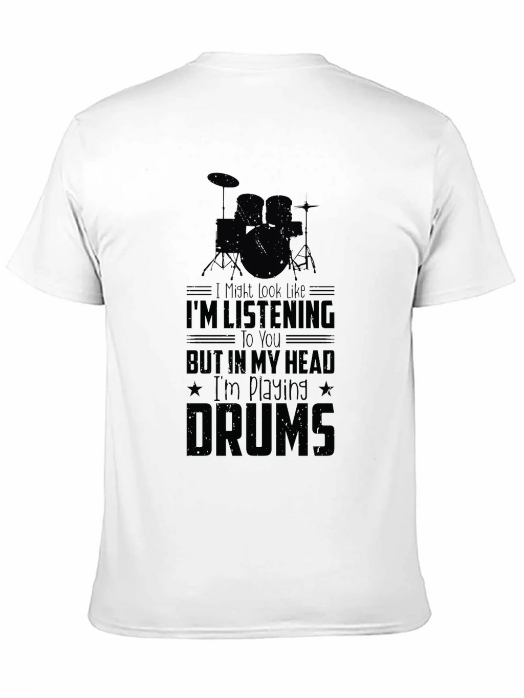 Drummer T-Shirt - Im Playing Drums! product image 10