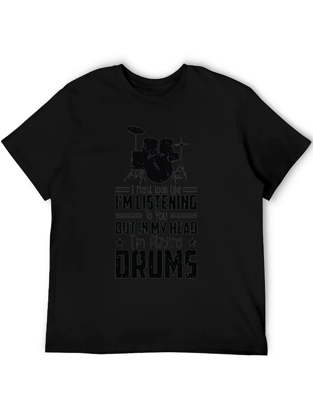 Drummer T-Shirt - Im Playing Drums! product image 5