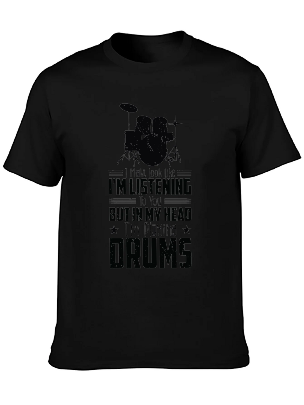 Drummer T-Shirt - Im Playing Drums! product image 3