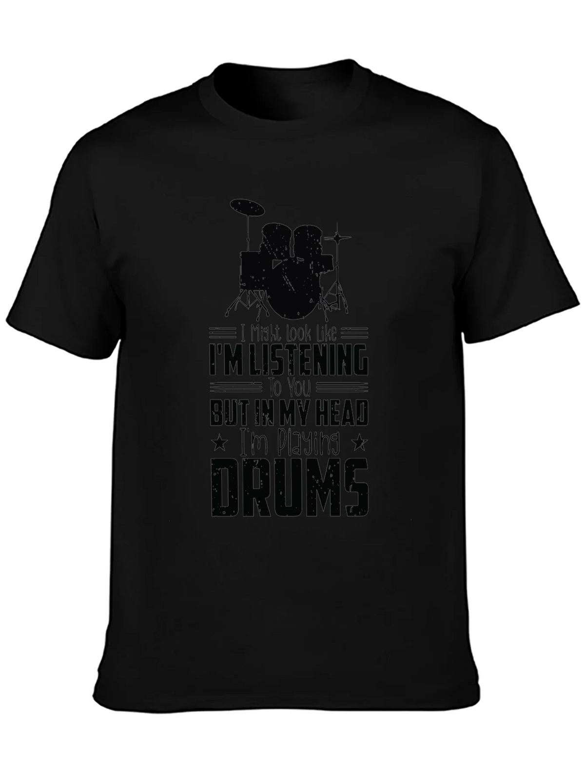 Drummer T-Shirt - Im Playing Drums! product image 3