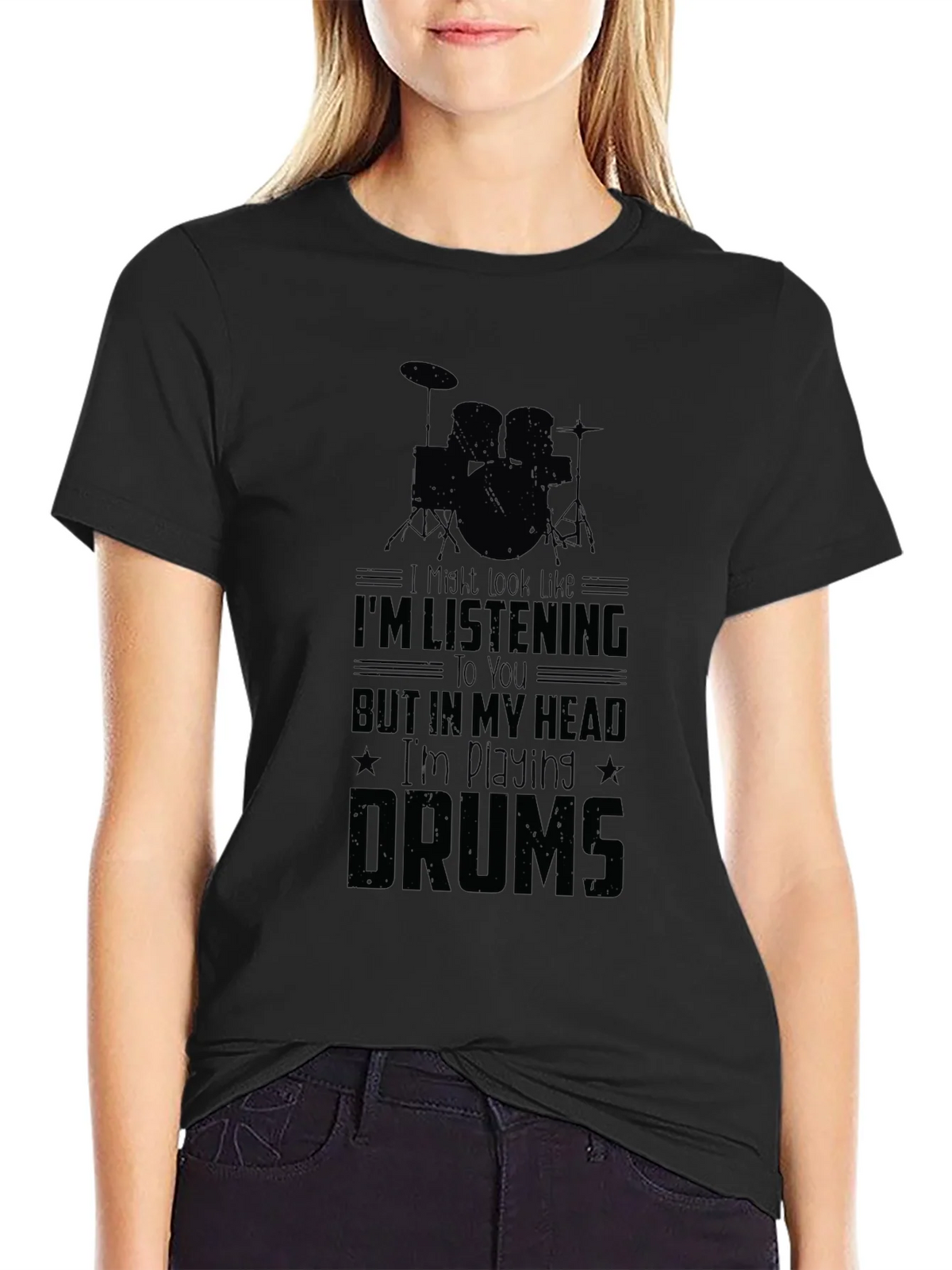 Drummer T-Shirt - Im Playing Drums! product image 2