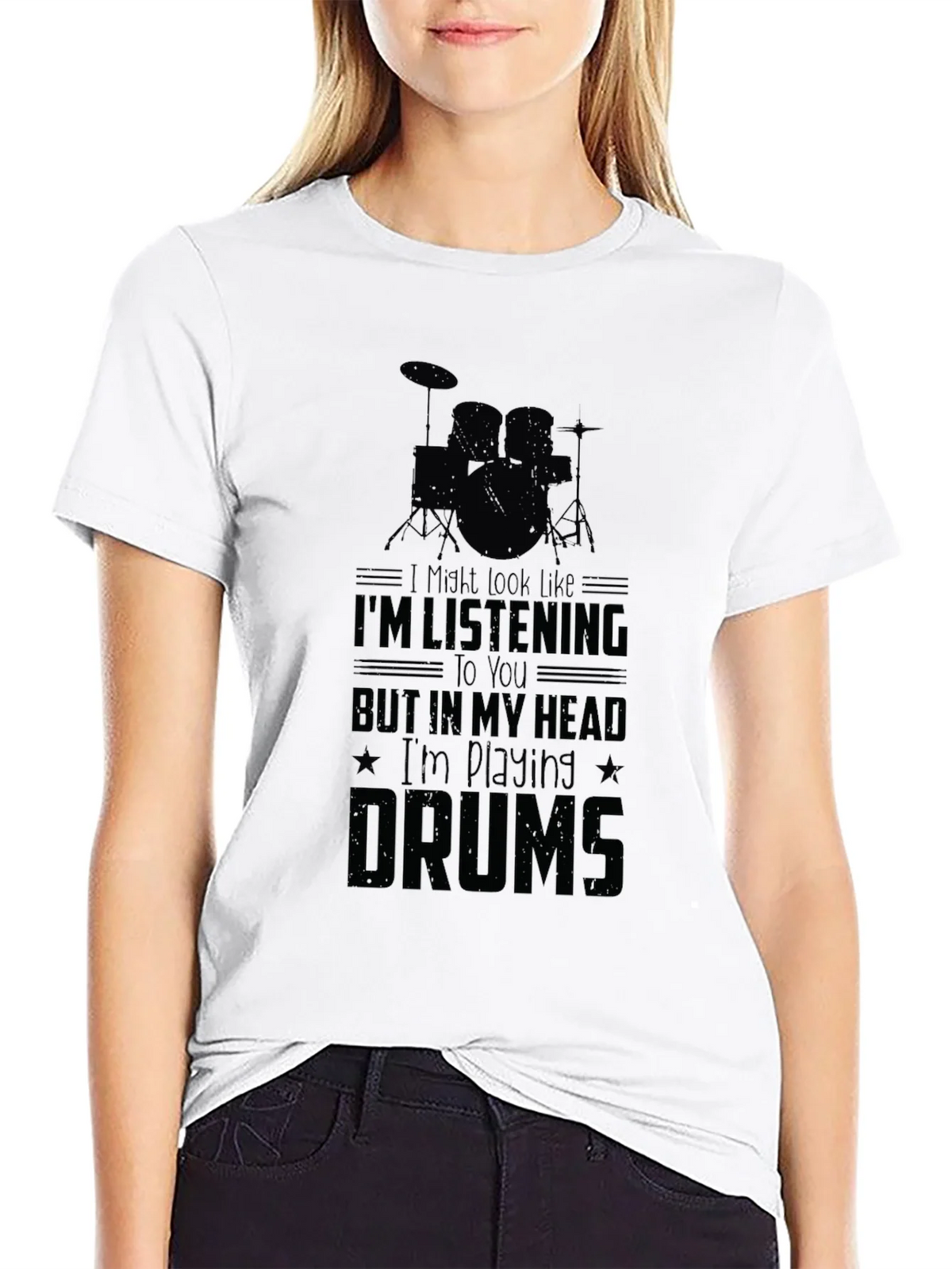 Drummer T-Shirt - Im Playing Drums! product image 8