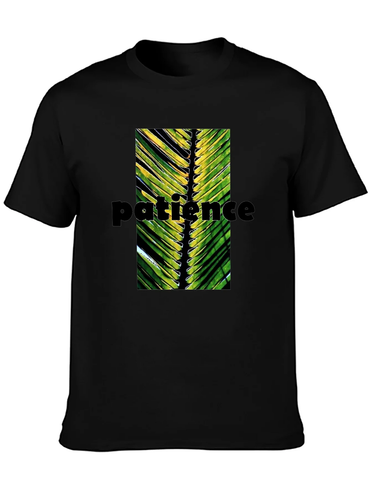 Patience Palm Leaf Graphic T-Shirt product image 2