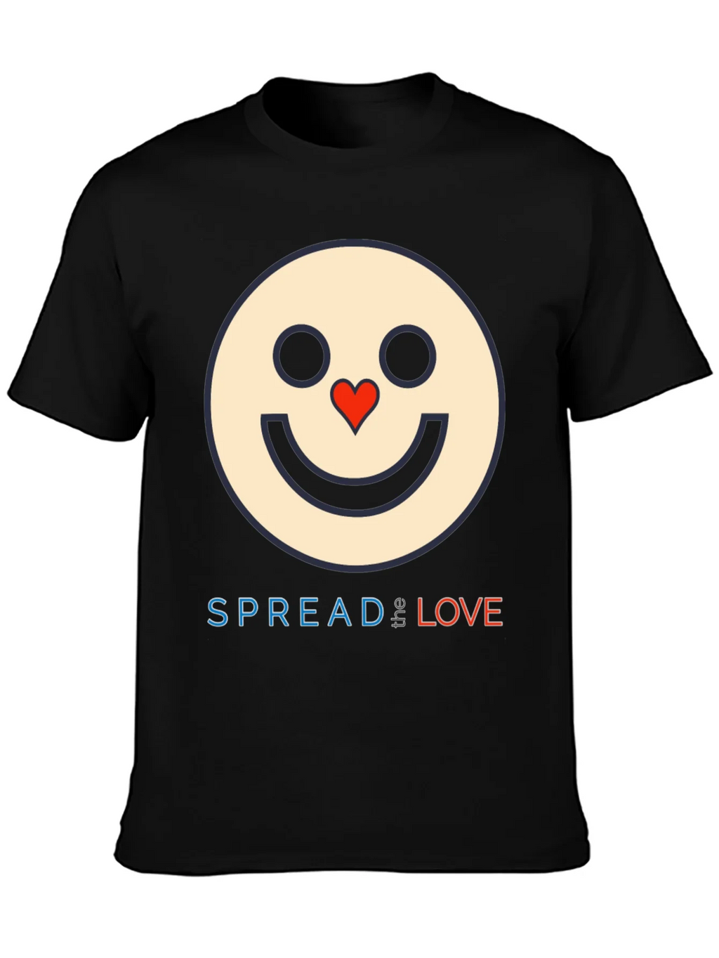 Spread Love Graphic T-Shirt - Black product image 3