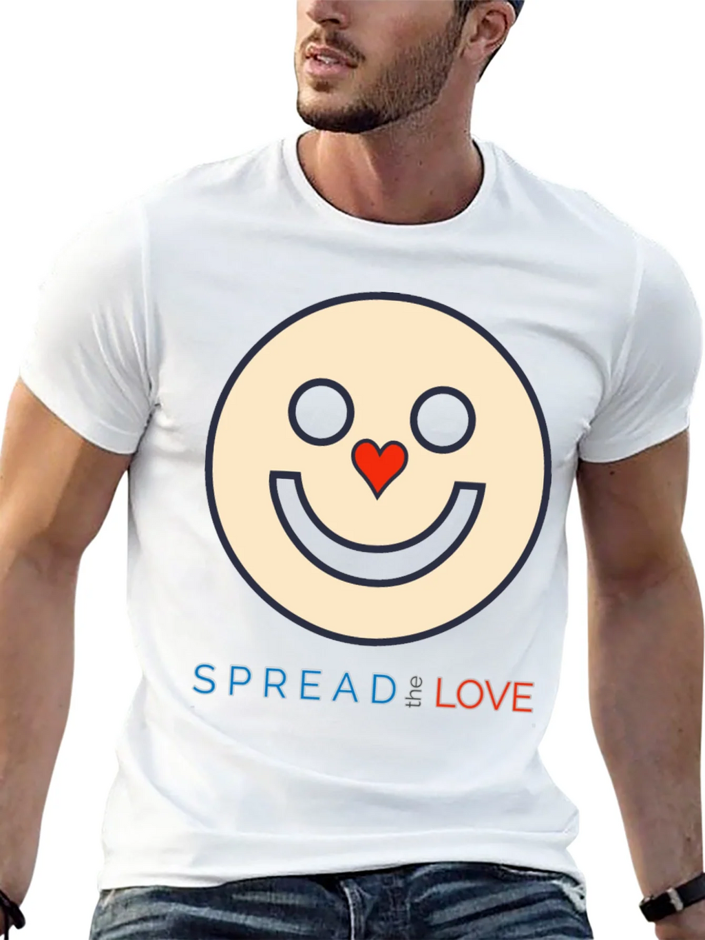 Spread Love Graphic T-Shirt - Black product image 12