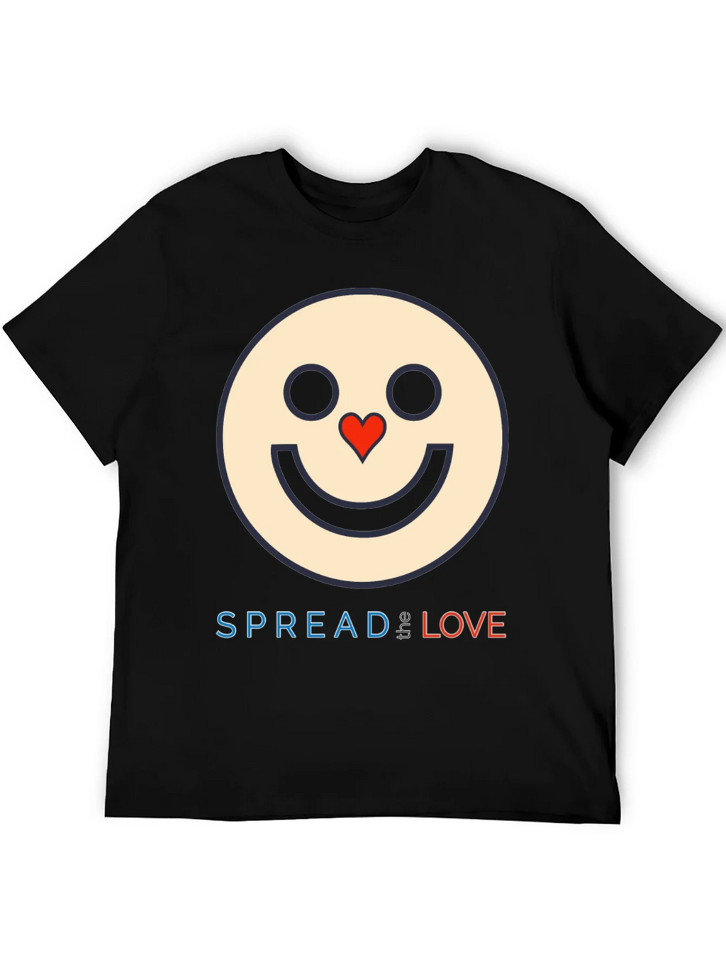 Spread Love Graphic T-Shirt - Black product image 5