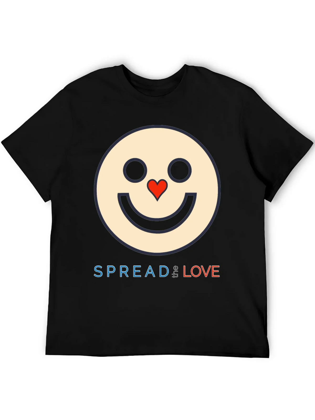 Spread Love Graphic T-Shirt - Black product image 5