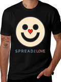 Spread Love Graphic T-Shirt - Black product image 1