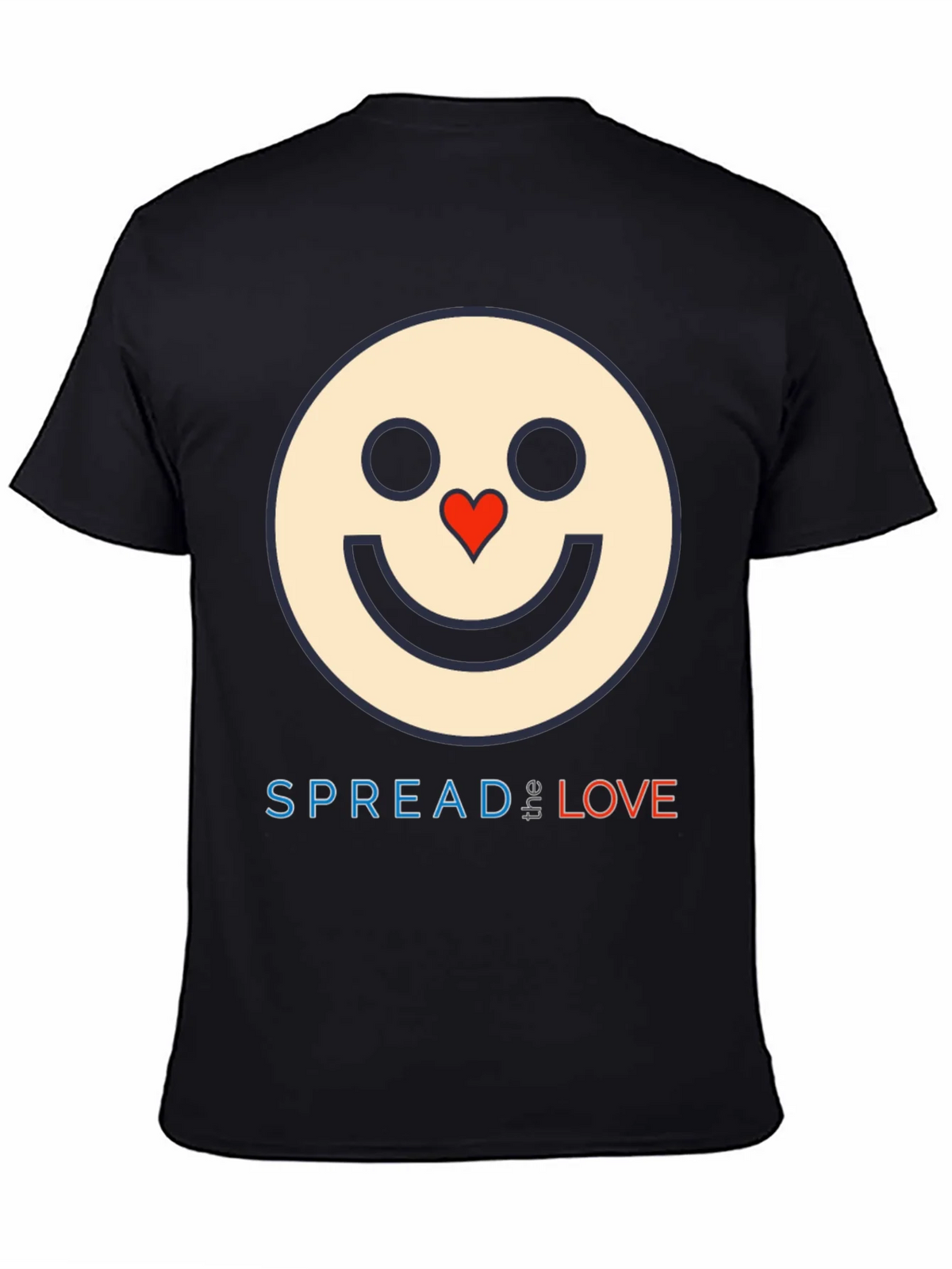 Spread Love Graphic T-Shirt - Black product image 4