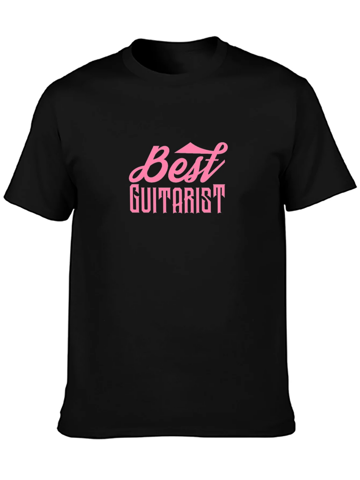 Best Guitarist Black Cotton T-Shirt product image 3