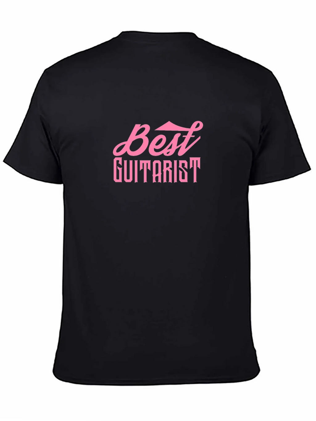 Best Guitarist Black Cotton T-Shirt product image 4