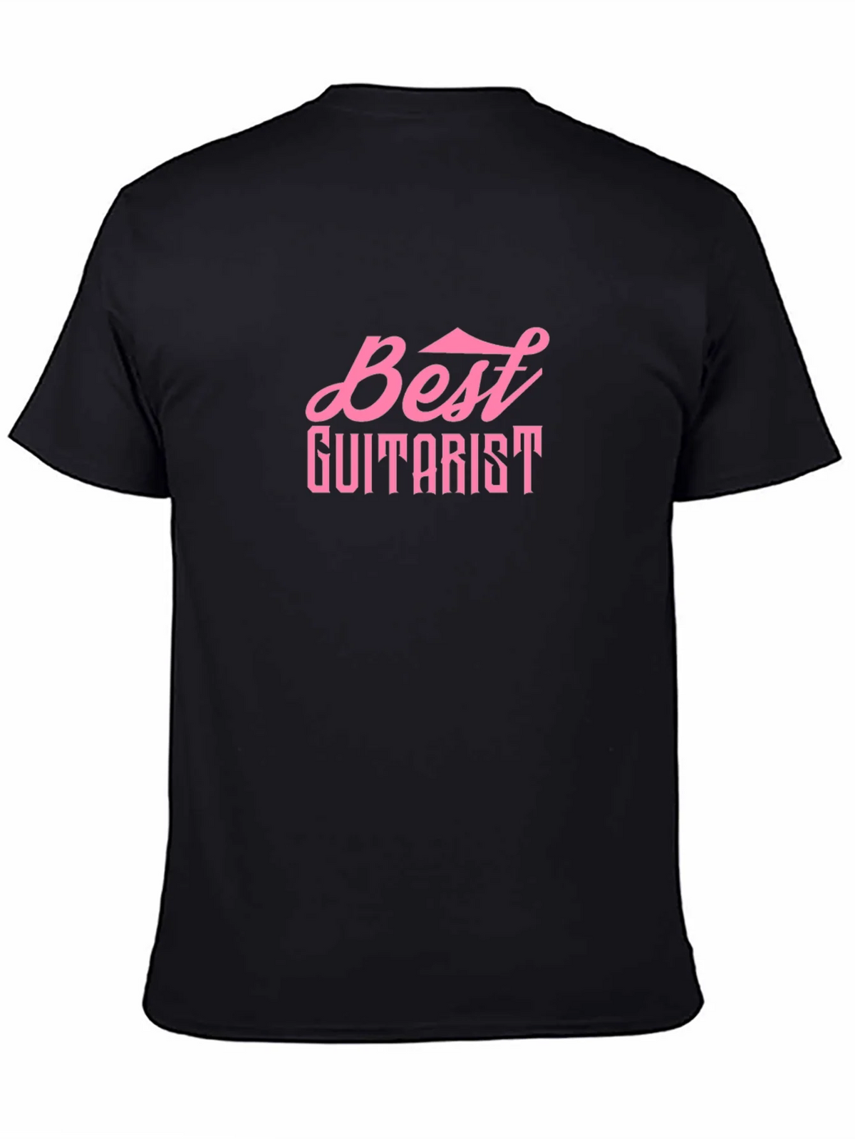 Best Guitarist Black Cotton T-Shirt product image 4