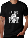 I Get Paid to Shoot People T-Shirt Photography Humor product image 1