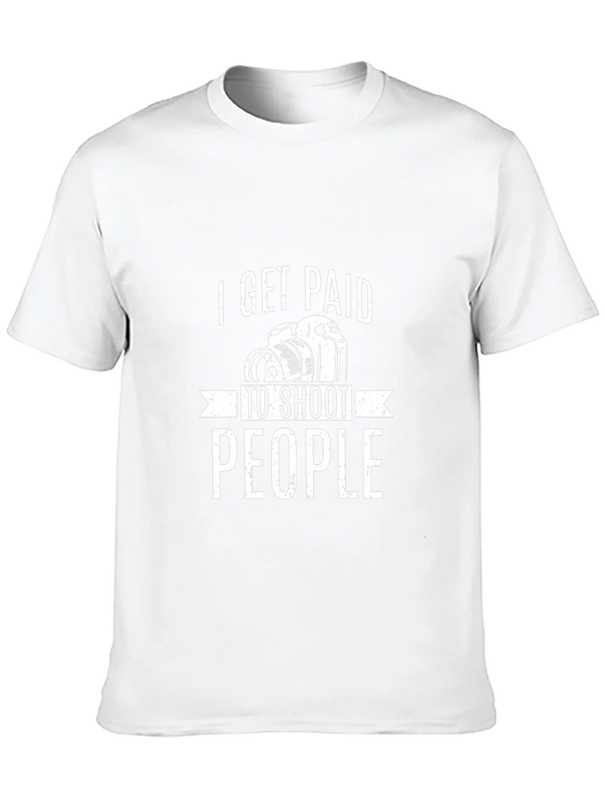 I Get Paid to Shoot People T-Shirt Photography Humor product image 9