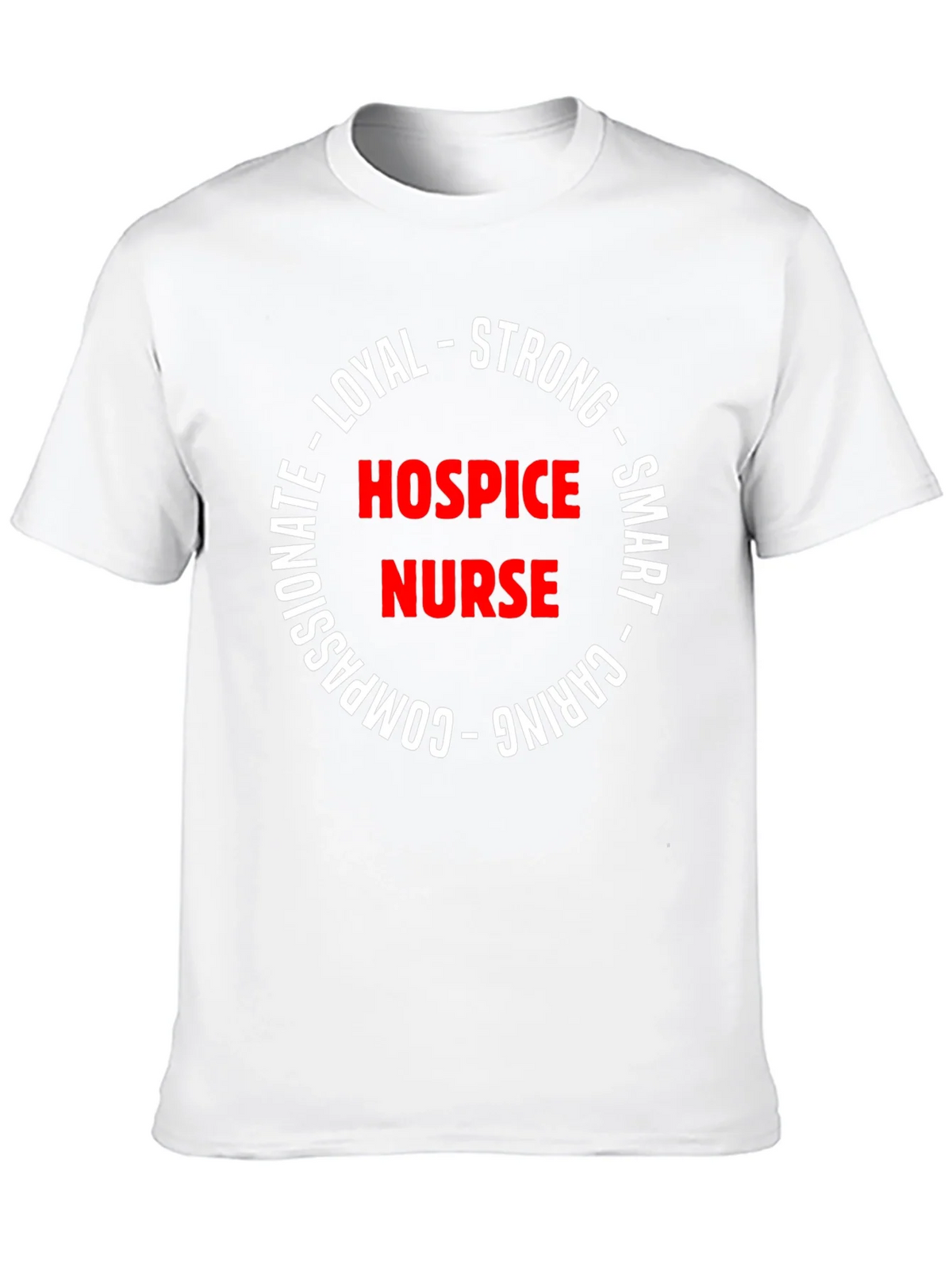 Hospice Nurse Strong & Caring T-Shirt product image 9