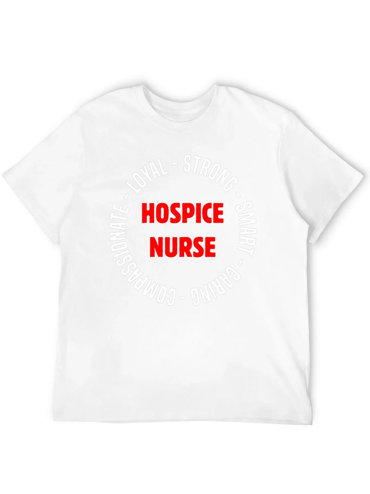 Hospice Nurse Strong & Caring T-Shirt product image 11