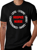 Hospice Nurse Strong & Caring T-Shirt product image 1