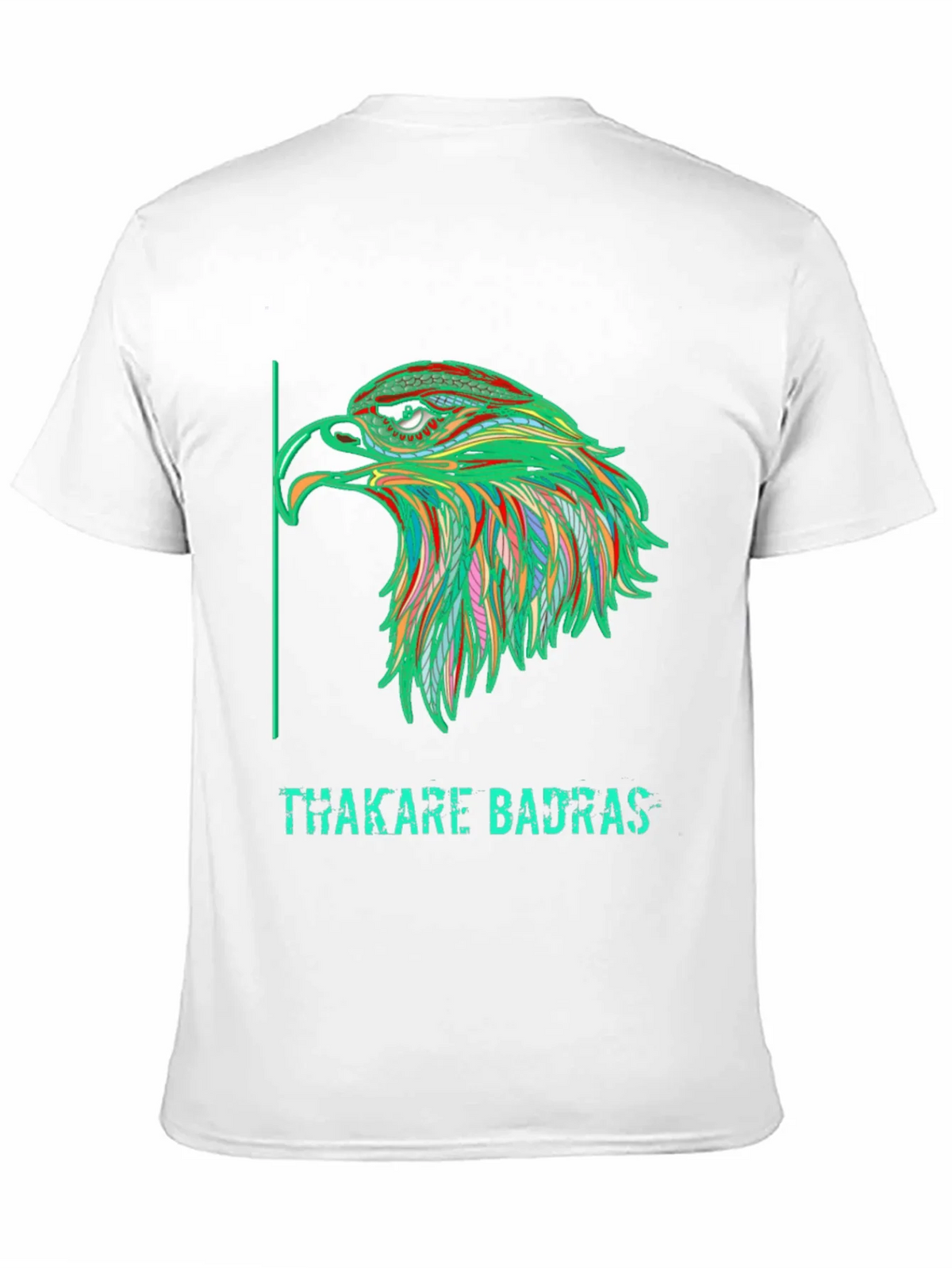 Bold Eagle Graphic Print Black T-Shirt product image 10