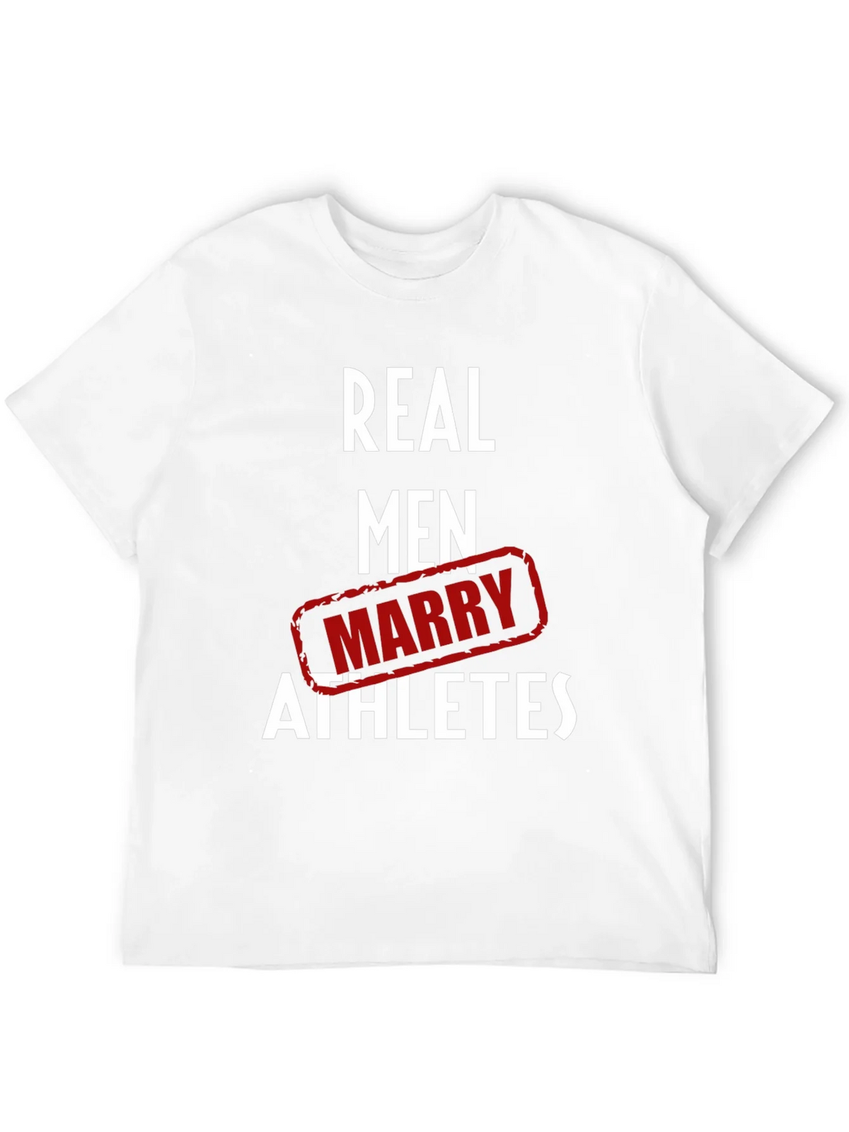 Real Men Marry Athletes Graphic T-Shirt product image 11