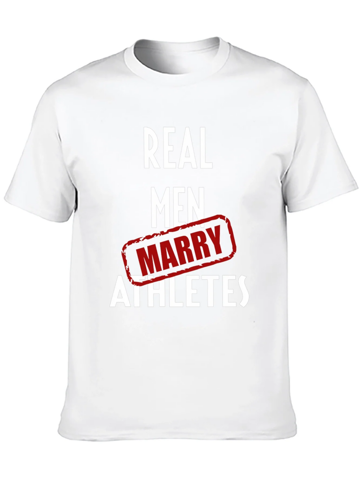 Real Men Marry Athletes Graphic T-Shirt product image 9