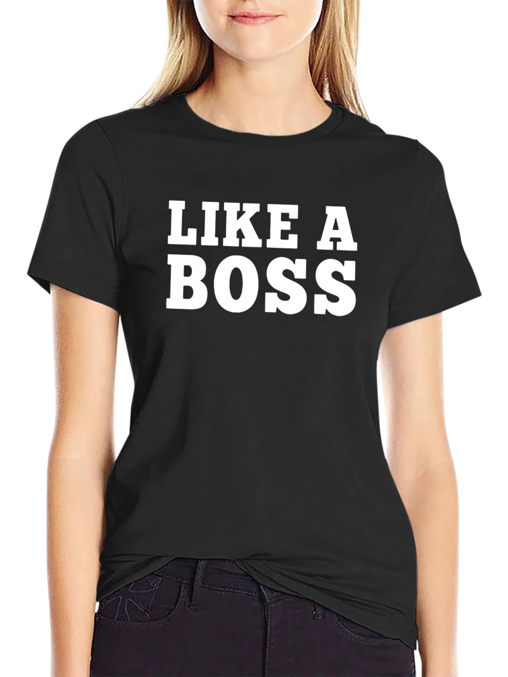 Like a Boss Graphic Tee - Mens Black T-Shirt product image 1