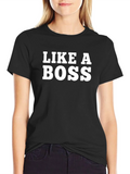 Like a Boss Graphic Tee - Mens Black T-Shirt product image 1