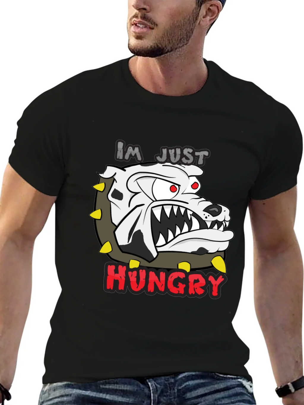 Hungry Bulldog Graphic Tee - Mens Black T-Shirt product image 4