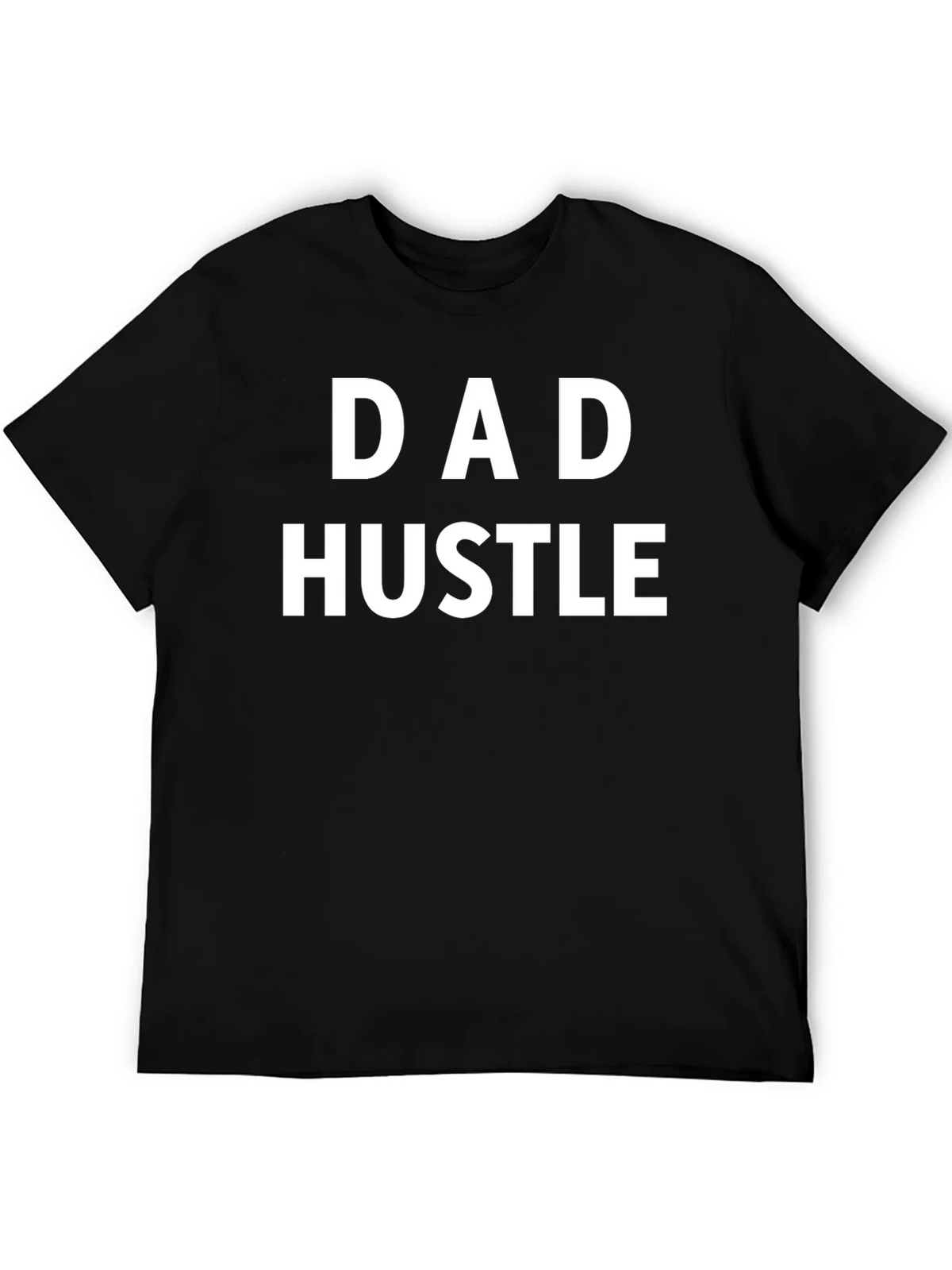 Dad Hustle Black Graphic T-Shirt product image 5