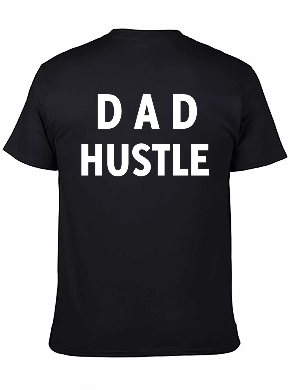 Dad Hustle Black Graphic T-Shirt product image 4