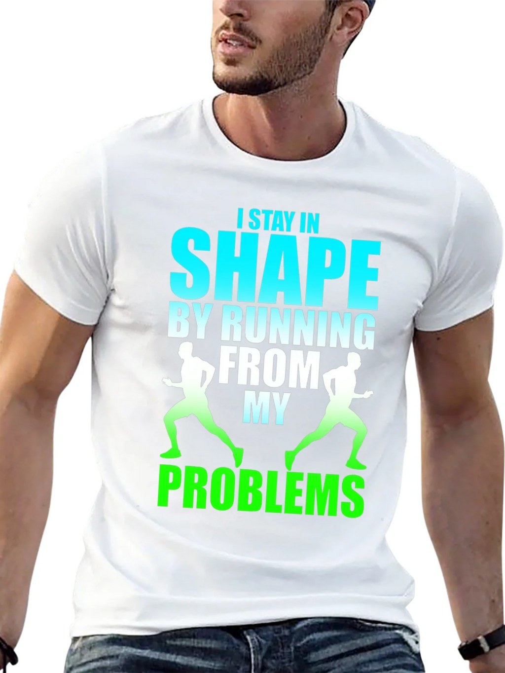 Running From Problems Graphic T-Shirt product image 12
